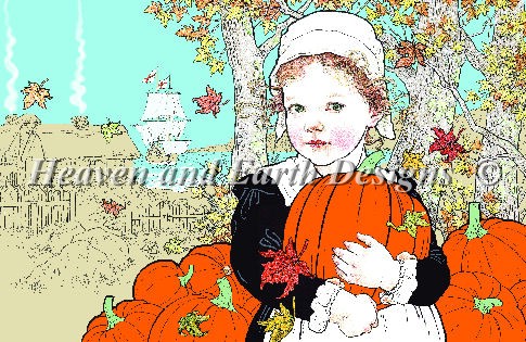 Thanksgiving Girl - Click Image to Close